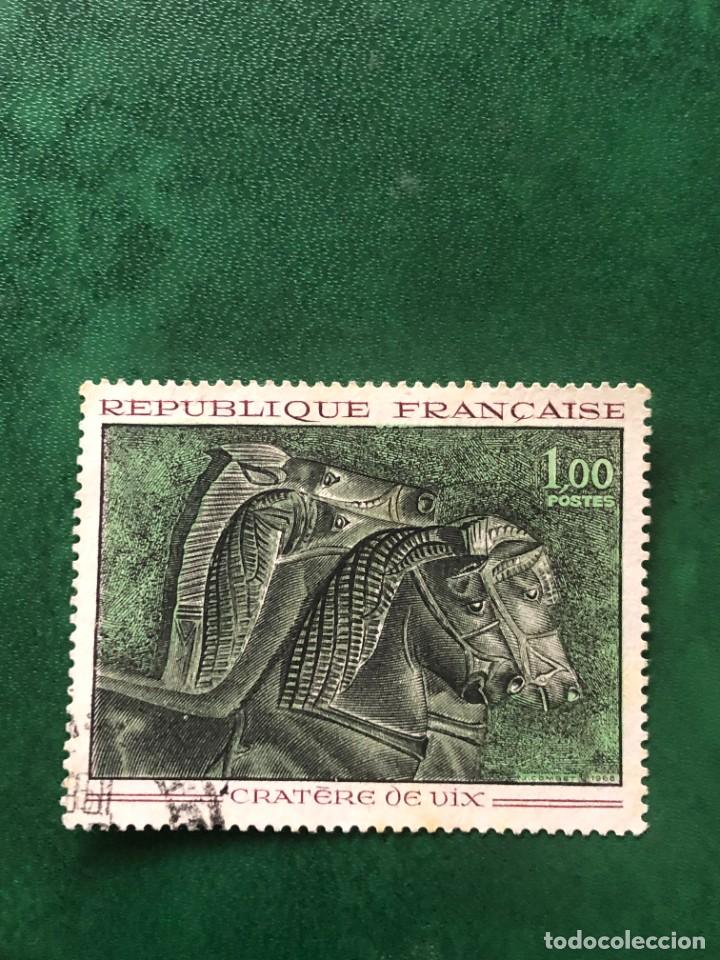 Sellos: FRANCIA 1966 SCOTT 1149 USADO - Foto 1