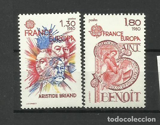 Sellos: FRANCIA )1980 (SERIE COMPLETA) ** - Foto 1