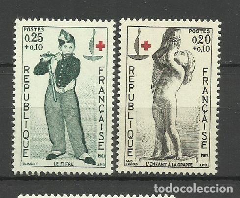Sellos: FRANCIA 1963 * (SERIE COMPLETA) - Foto 1