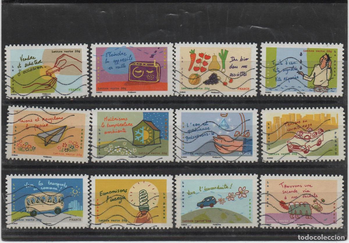 Sellos: Francia serie completa autoadhesivos 2014 - Foto 1
