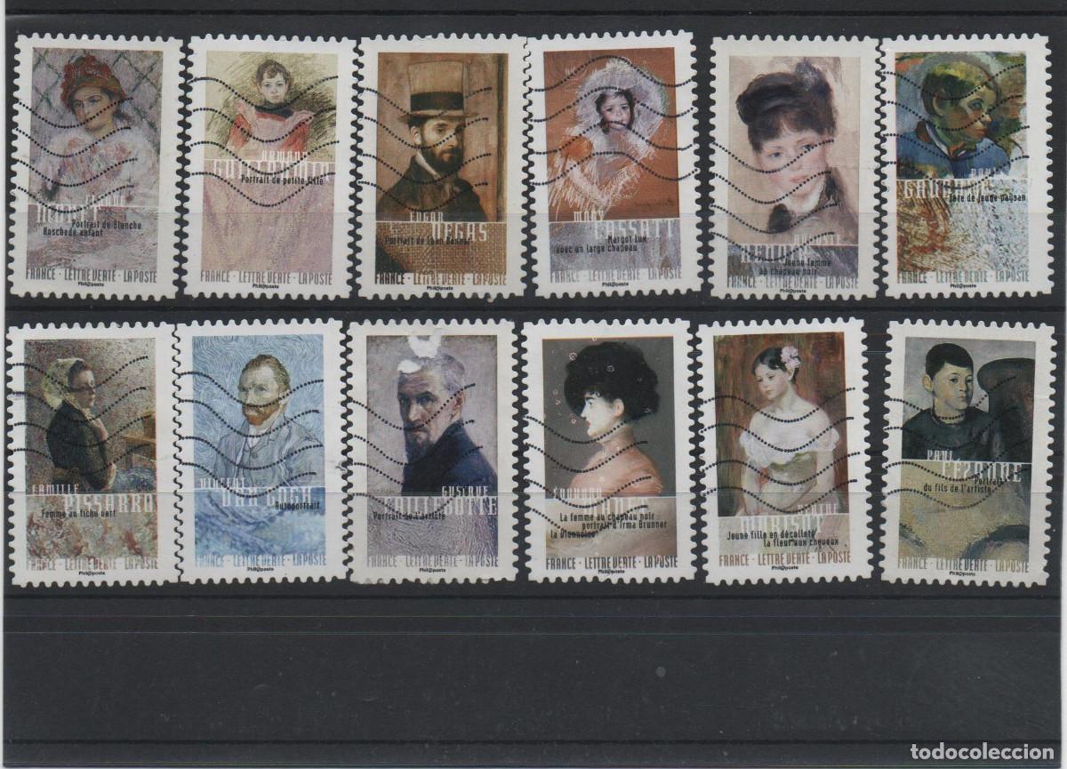 Sellos: Francia serie completa autoadhesivos 2016 - Foto 1