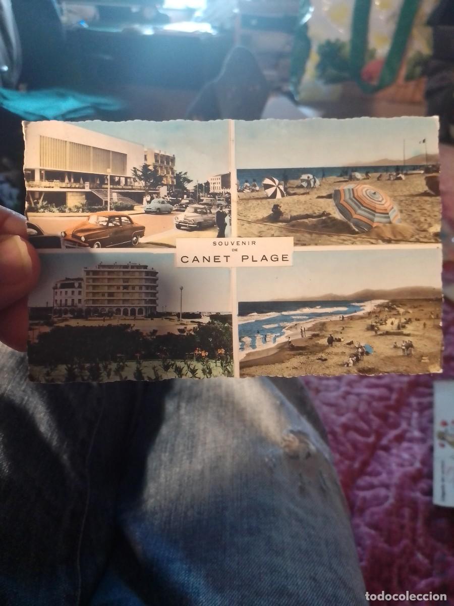 Sellos: Foto Canet Francia. Con sello 20o aniversario del Armisticio 1940