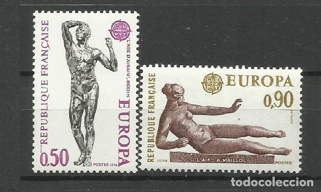 Sellos: FRANCIA 1974 ** (SERIECOMPLETA) - Foto 1