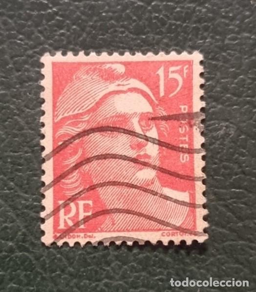 Sellos: SELLO USADO FRANCIA - Foto 1