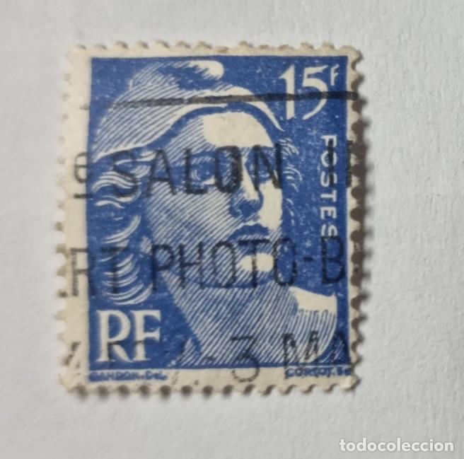 Sellos: SELLO USADO FRANCIA - Foto 1