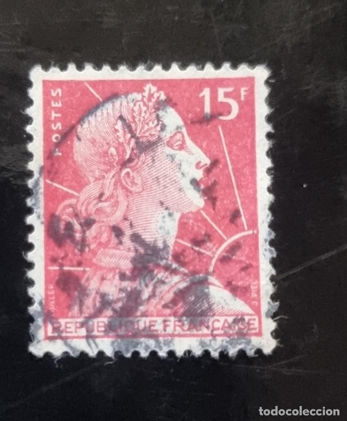 Sellos: SELLO USADO FRANCIA - Foto 1