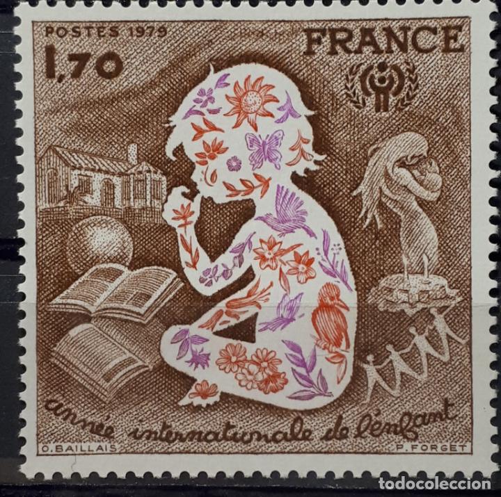 Sellos: Francia ** 1979 Yvert 2028 . - Foto 2