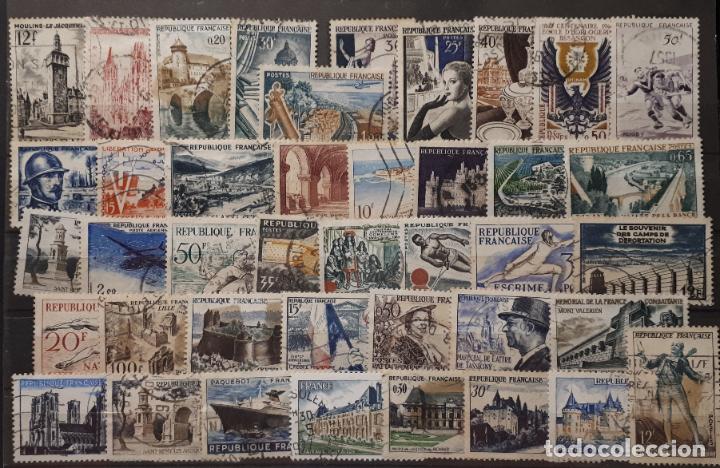 Sellos: Francia, &deg; Lote de SELLOS. - Foto 1