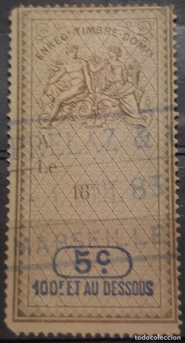 Sellos: FRANCIA, SELLO PARA EFECTOS. - Foto 1
