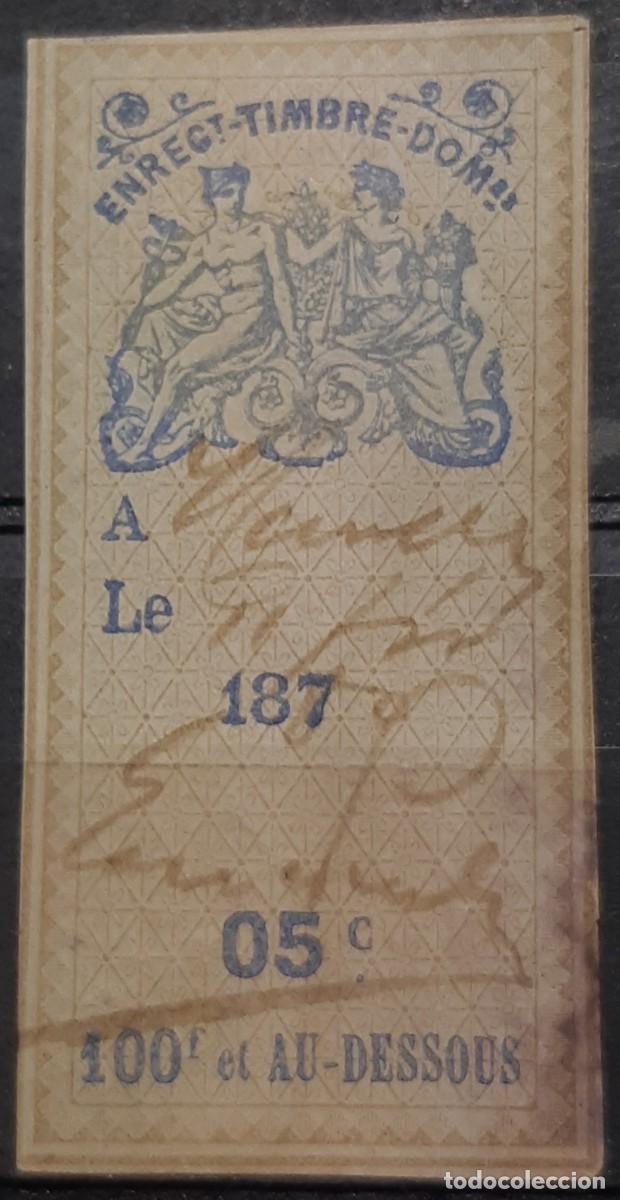Sellos: FRANCIA, SELLO PARA EFECTOS. - Foto 1