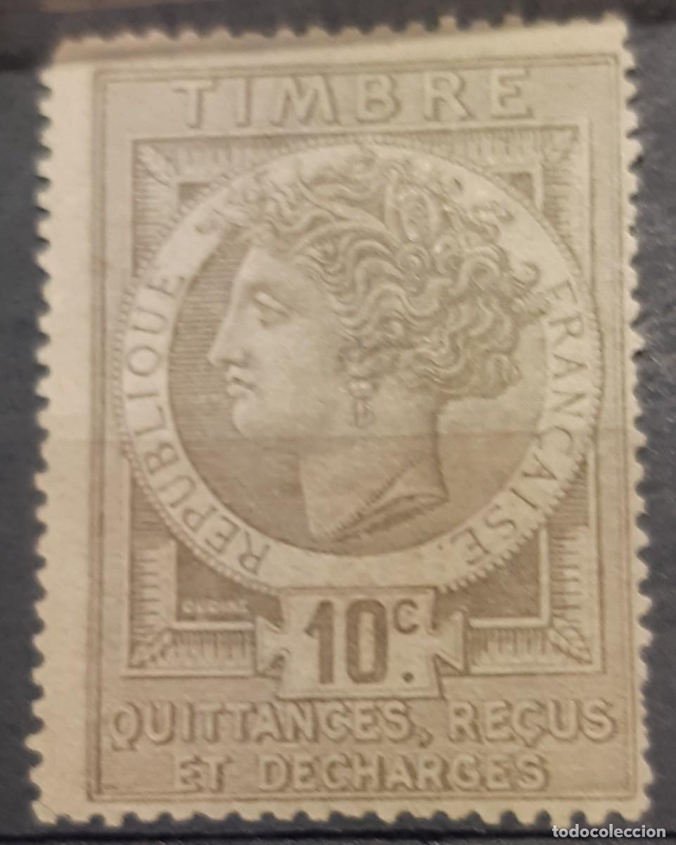 Sellos: FRANCIA, SELLO PARA EFECTOS. - Foto 1