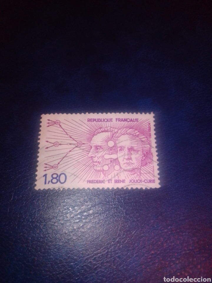 Sellos: Francia Irene Curie 1982 - Foto 1