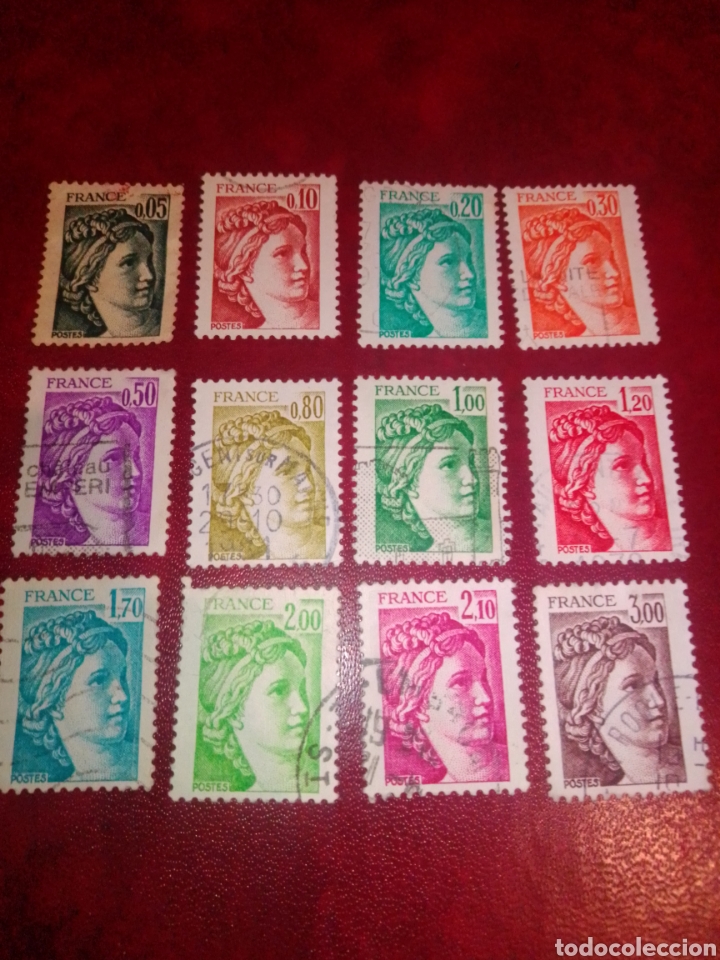 Sellos: Francia Marianne - Foto 1