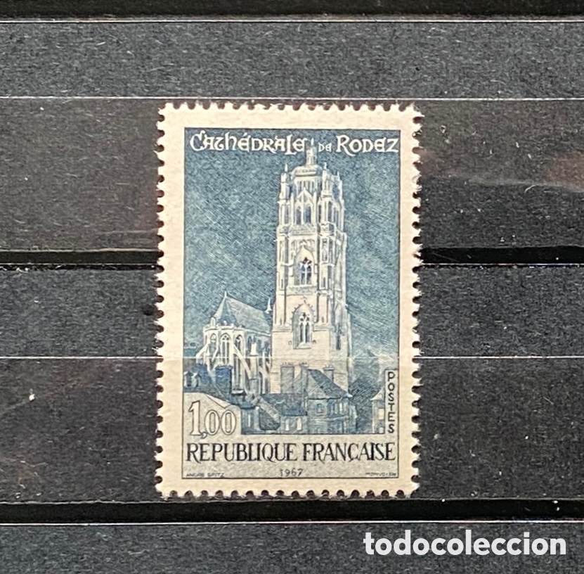 Sellos: Sellos, nuevo, de Francia 1966 Yvert 1504 Edificios - Foto 1