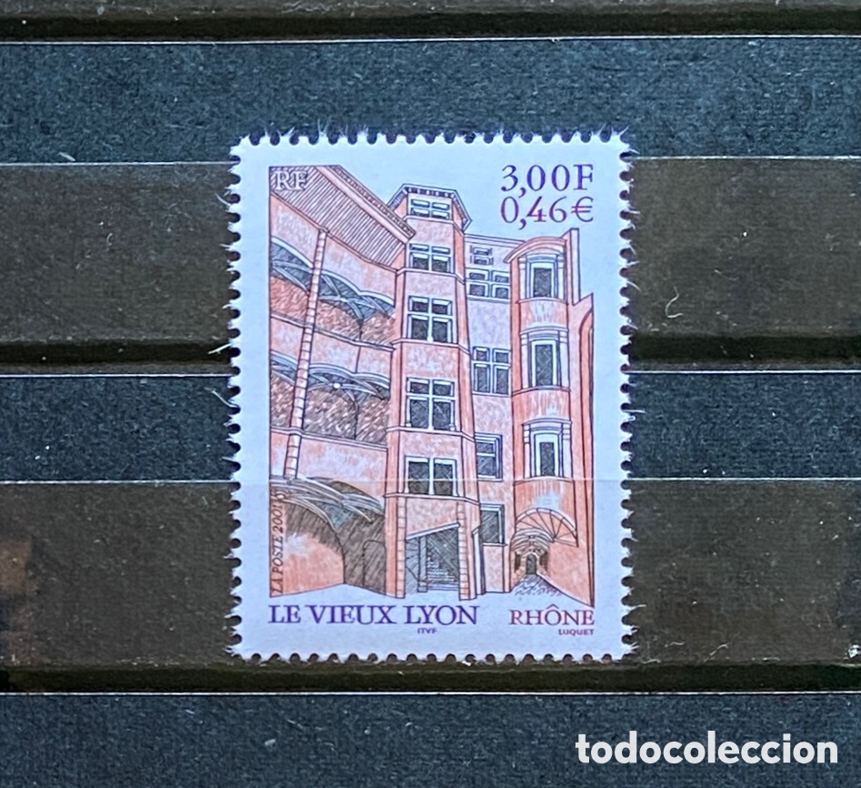 Sellos: Sellos, nuevo, de Francia 2001 Yvert 3390 Edificios - Foto 1