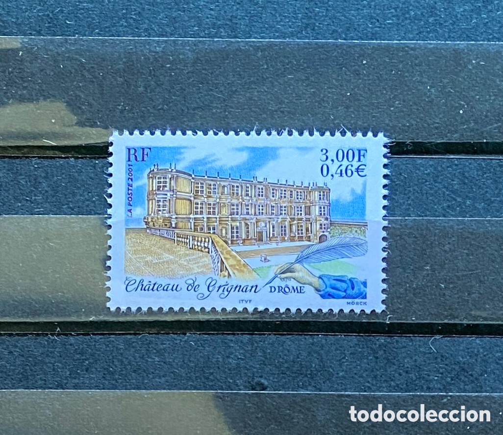 Sellos: Sellos, nuevo, de Francia 2001 Yvert 3415 Edificios - Foto 1