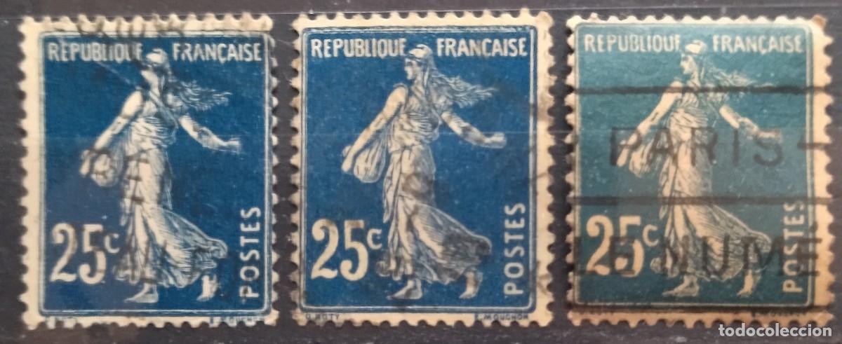Sellos: FRANCIA ALEGORIA. USADO. - Foto 1