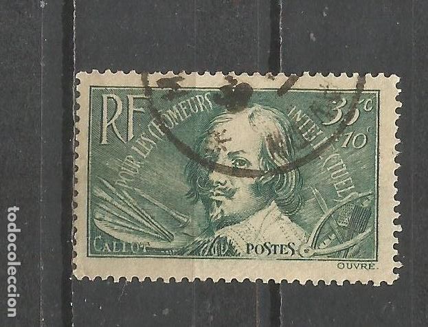 Sellos: FRANCIA YVERT NUM. 381 USADO - Foto 1