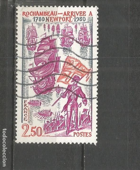 Sellos: FRANCIA YVERT NUM. 2094 USADO - Foto 1