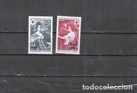 Sellos: FRANCIA N&ordm; 381 AL 382(**) - Foto 1