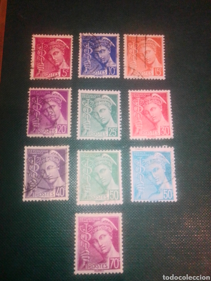 Sellos: Francia Mercurio sellos - Foto 1