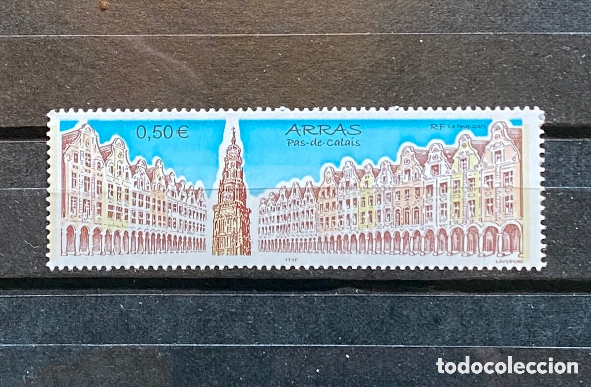 Sellos: Sellos, nuevo, de Francia 2003. Yvert 3605 Edificios - Foto 1