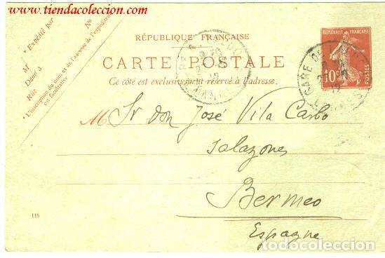 Sellos: Francia. Carte - Postale. - Foto 1