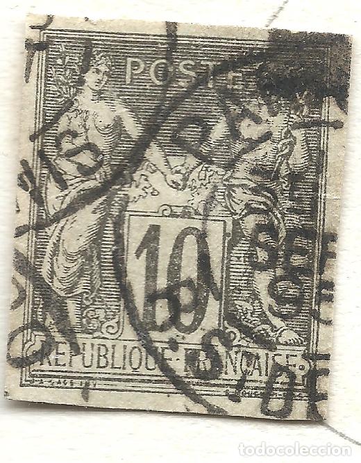 Timbres: SELLO FRANCIA YVERT 89c A&Ntilde;O 1877-80 USADO FIJASELLOS