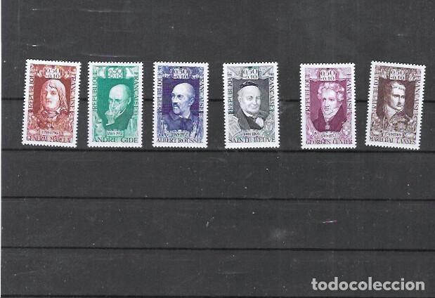 Sellos: FRANCIA N&ordm; 1590 AL 1595 (**) - Foto 1
