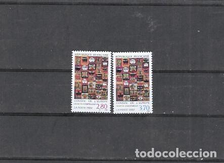 Sellos: FRANCIA N&ordm; 112 al 113 servicios(**) - Foto 1