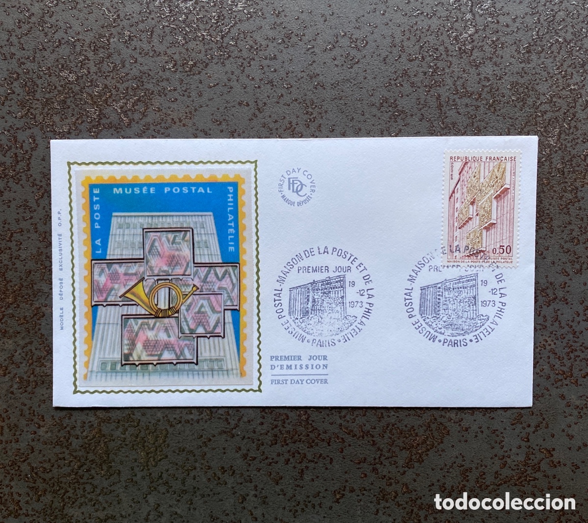 Sellos: Sellos, SPD, de Francia 1973 Yvert 1782 Edificios - Foto 1