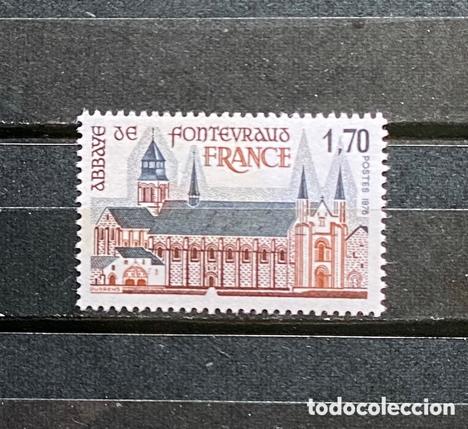 Sellos: Sellos, nuevo, de Francia 1978. Yvert 2002 Edificios - Foto 1