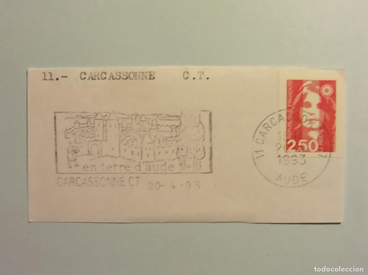 Briefmarken: RODILLO ESPECIAL 1993 - CASTILLO Y MURALLAS - FRANCIA (CARCASSONNE).