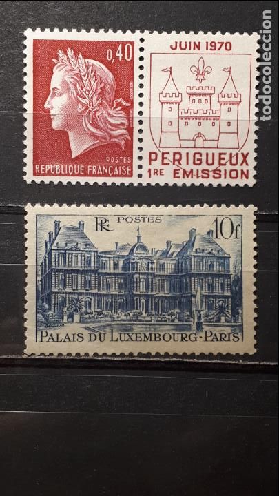 Sellos: FRANCIA **/ *.. A&ntilde;o 1946 Y 1970. - Foto 1