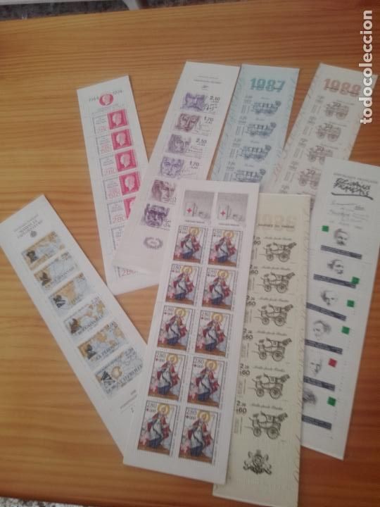 Sellos: Francia. 8 carnets filat&eacute;licos - Foto 1