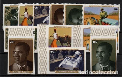 Sellos: Guinea francesa n&ordm; 590/5. - Foto 1