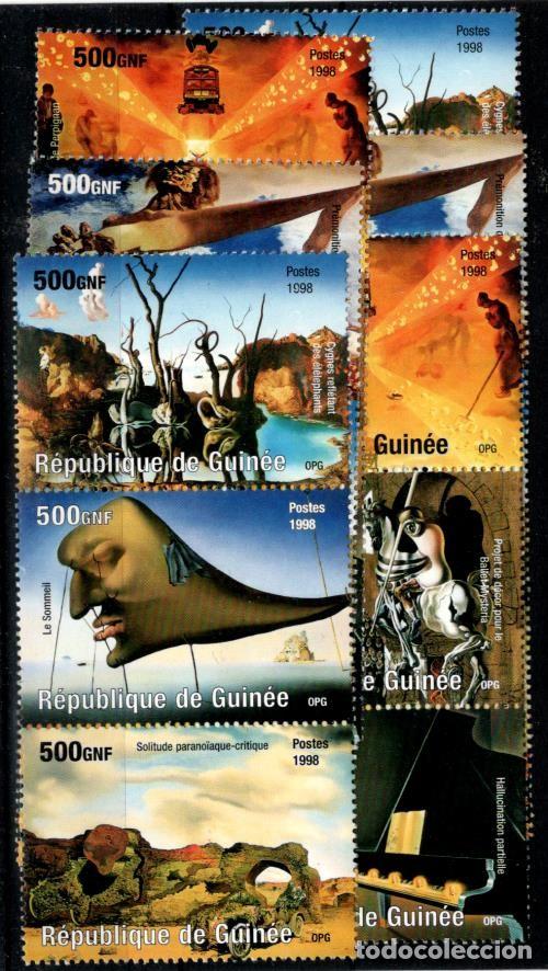Sellos: Guinea francesa 2 series de 1998. - Foto 1