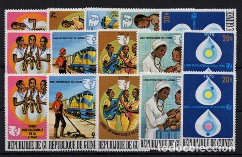 Sellos: Guinea francesa n&ordm; 555/9. - Foto 1