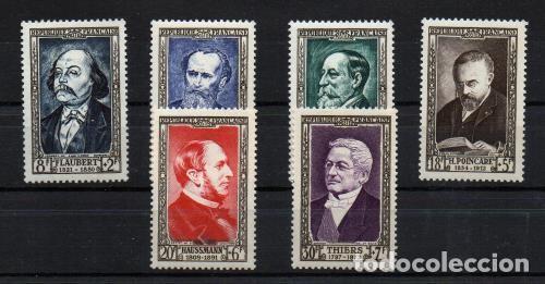 Sellos: Francia n&ordm; 930/35. - Foto 1
