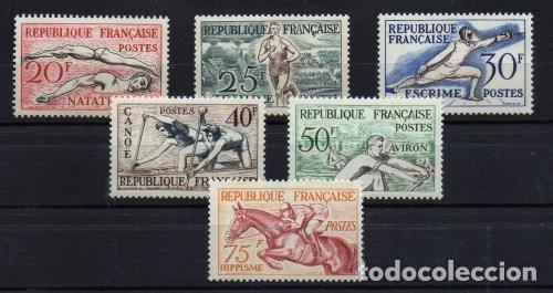 Sellos: Francia n&ordm; 960/5. - Foto 1