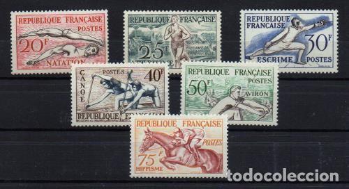 Sellos: Francia n&ordm; 960/5. - Foto 1