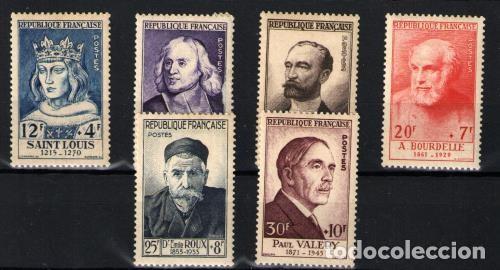 Sellos: Francia n&ordm; 989/94 - Foto 1