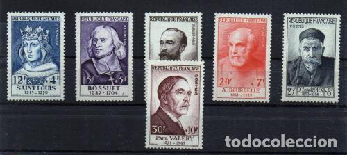 Sellos: Francia n&ordm; 989/94. - Foto 1