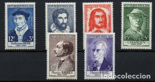 Sellos: Francia n&ordm; 1066/71. - Foto 1