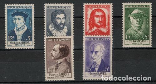 Sellos: Francia n&ordm; 1066/71. - Foto 1