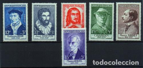 Sellos: Francia n&ordm; 1066/71. - Foto 1