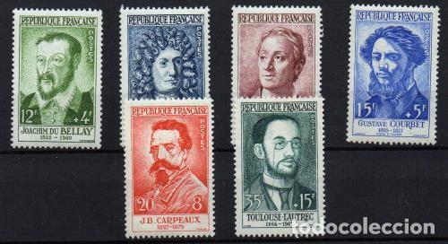 Sellos: Francia n&ordm; 1166/71. - Foto 1
