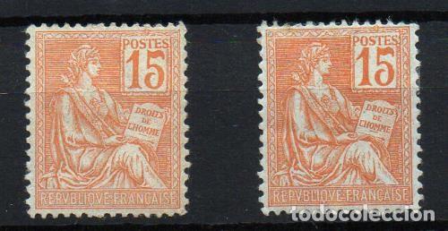 Sellos: Francia n&ordm; 117. - Foto 1
