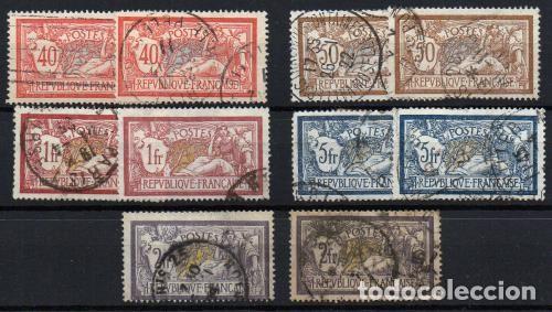 Sellos: Francia n&ordm; 119/23. - Foto 1