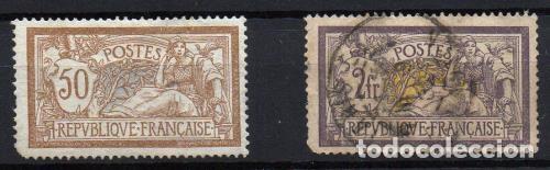 Sellos: Francia n&ordm; 120,122. - Foto 1